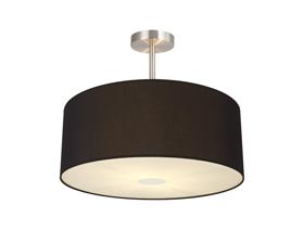 Baymont SN BL/GR Ceiling Lights Deco Semi Flush Fittings